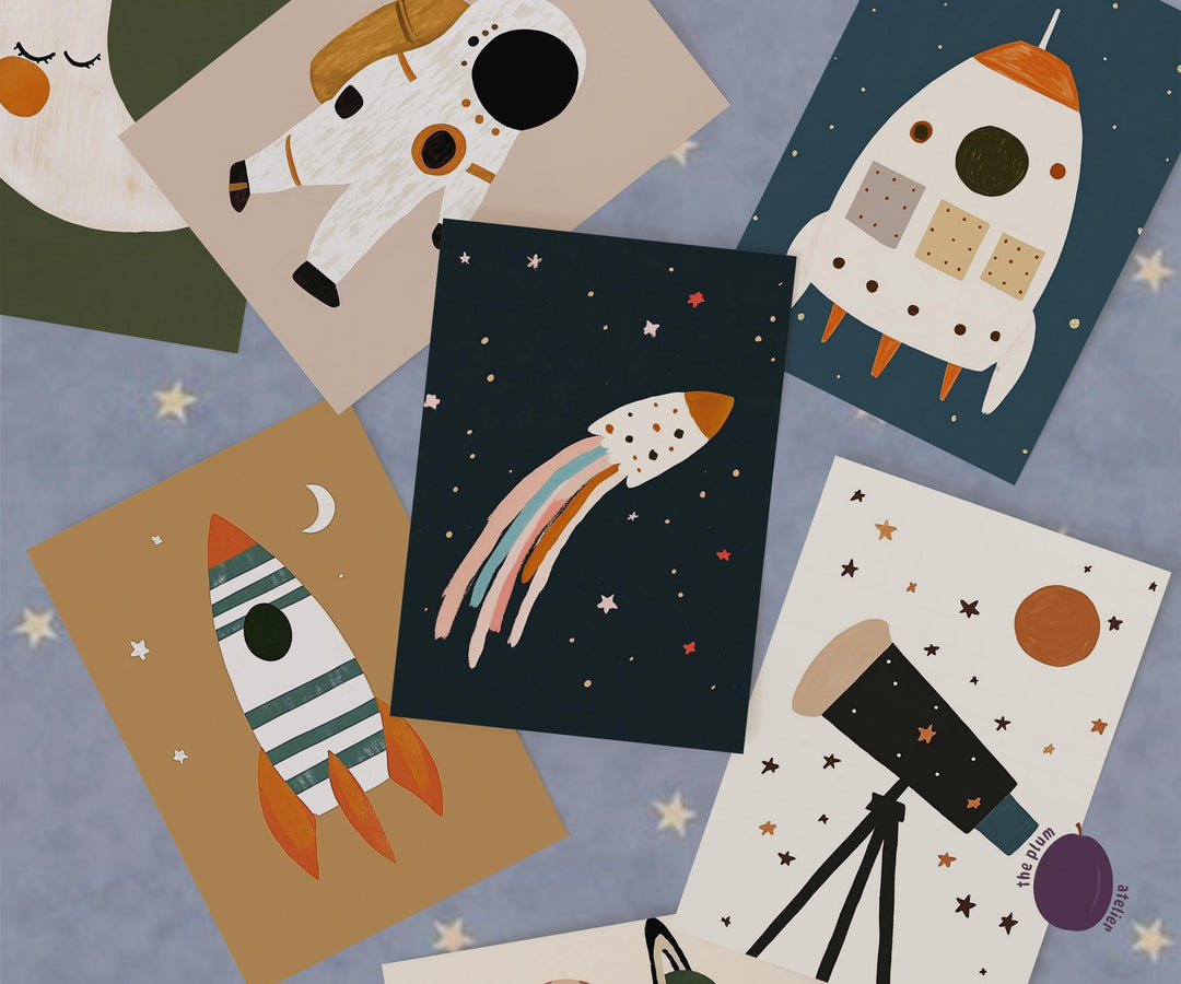 Eclectic Colorful And Printable Wall Art Bundle