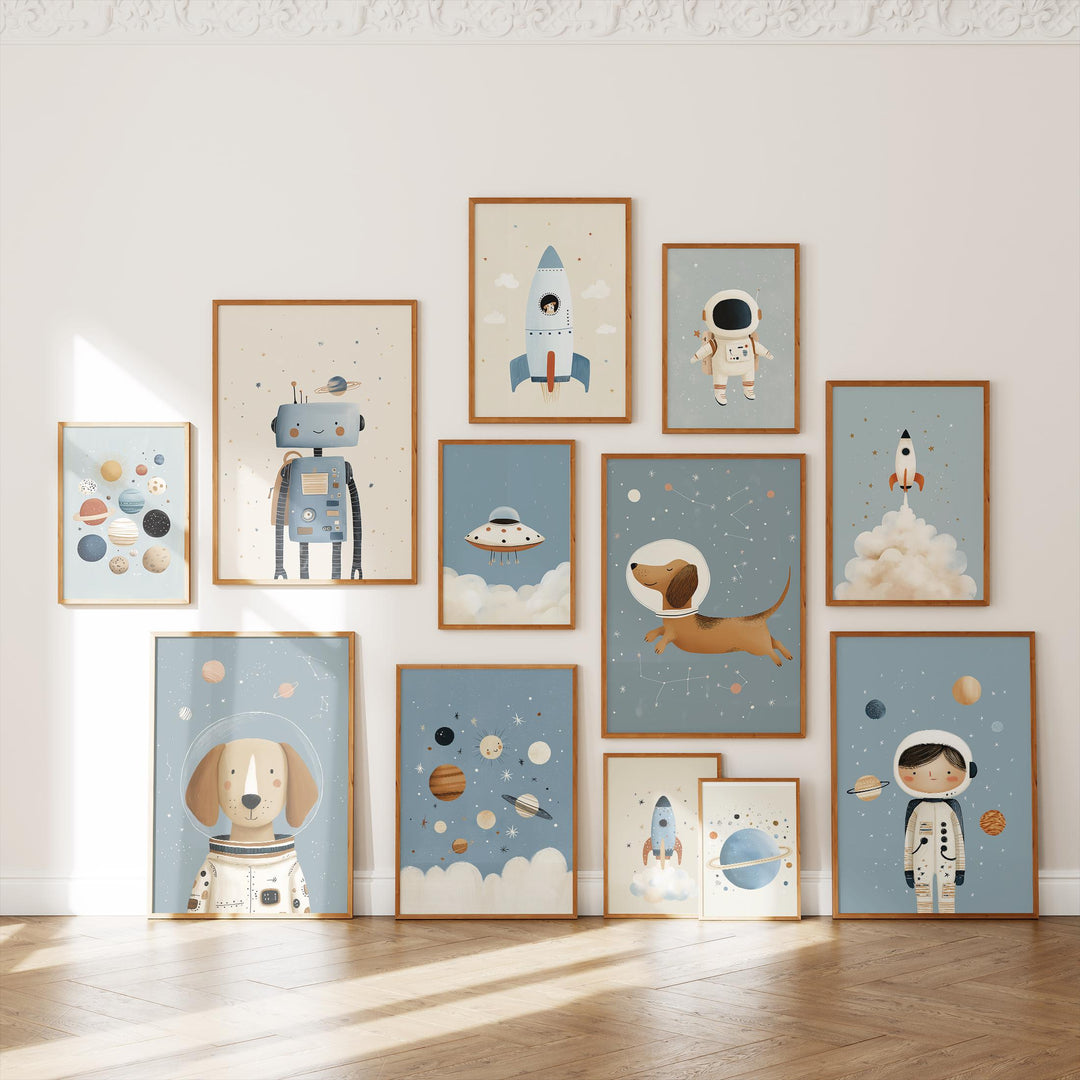 Boys Printable Wall Art Bundle