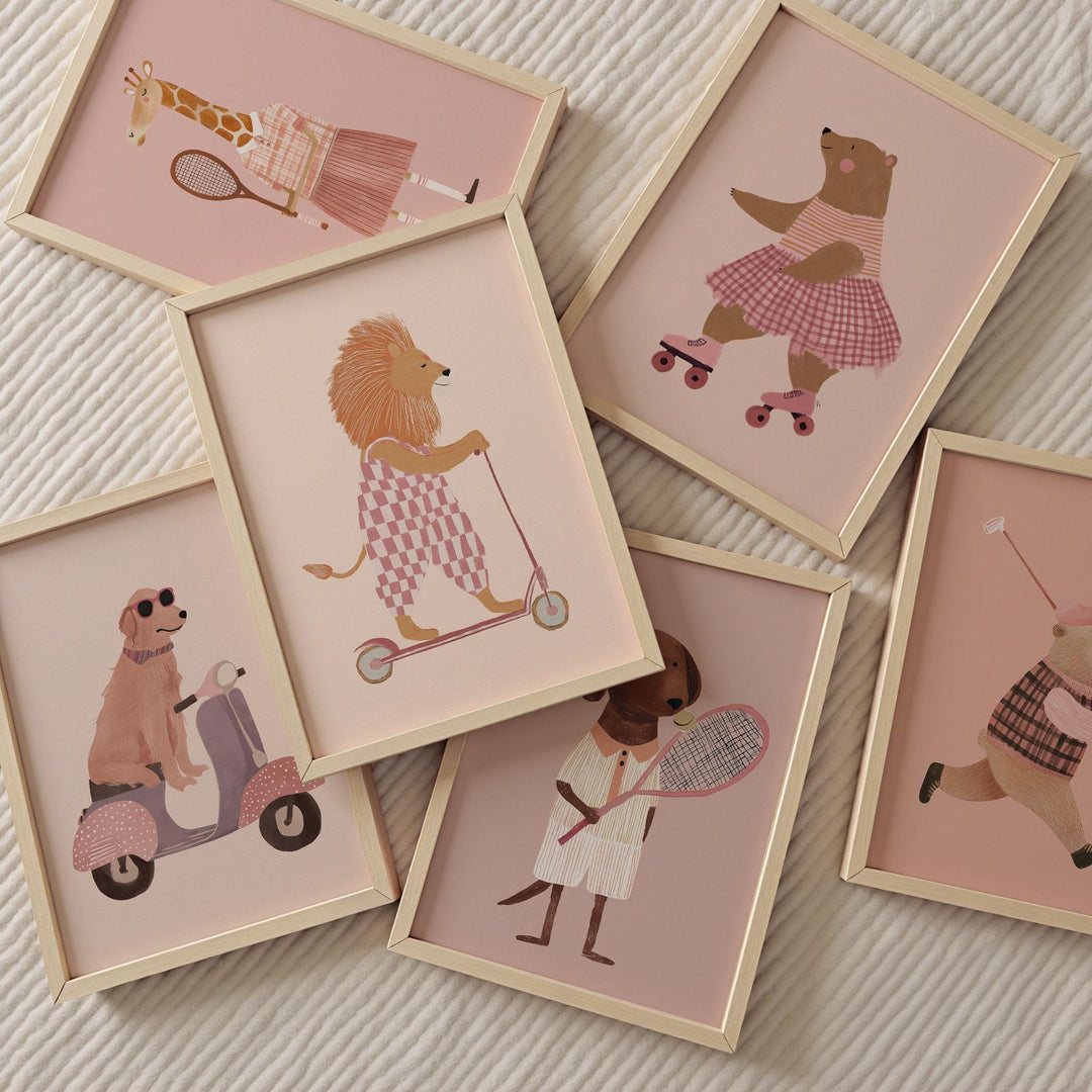 Pink Printable Wall Art Bundle
