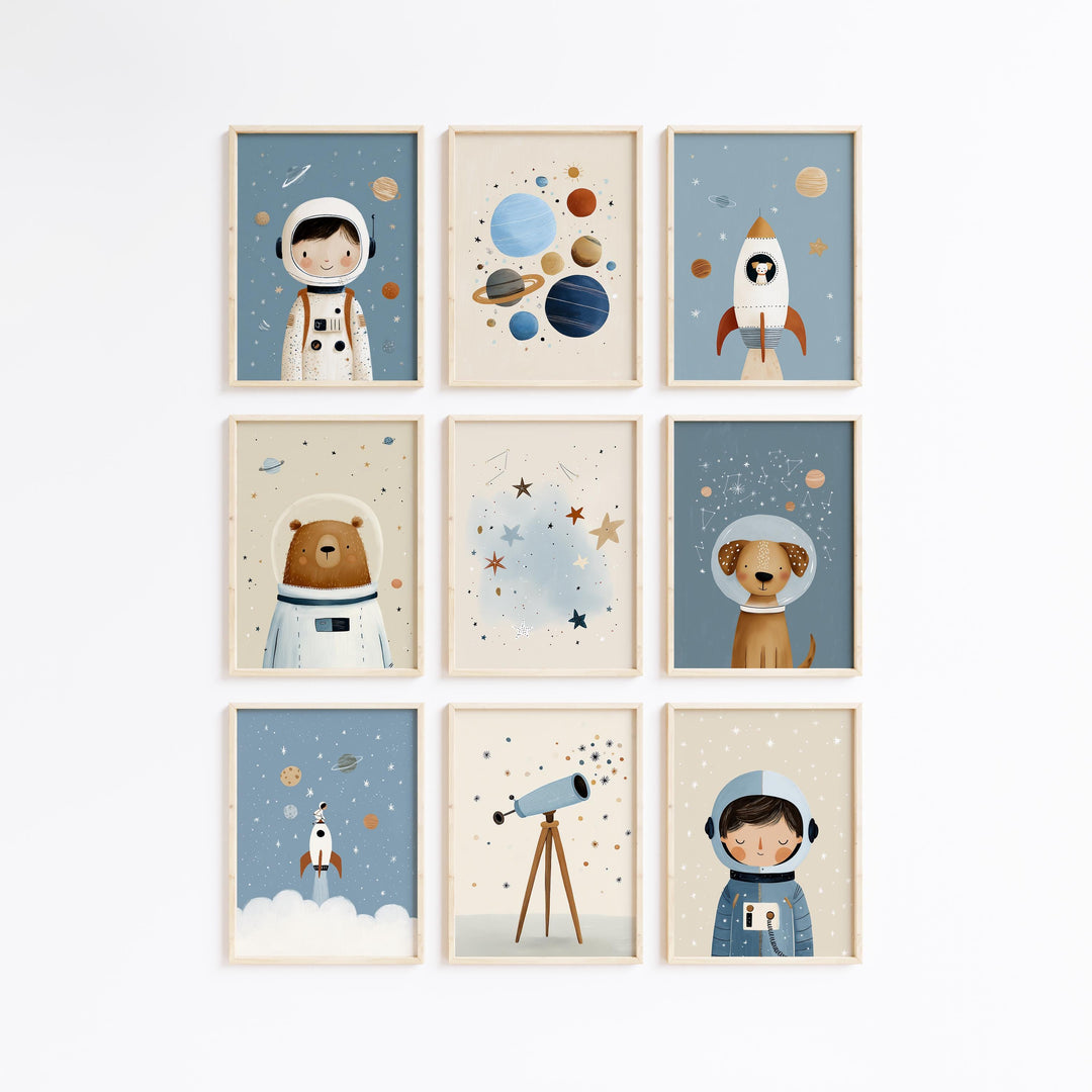 Boys Printable Wall Art Bundle