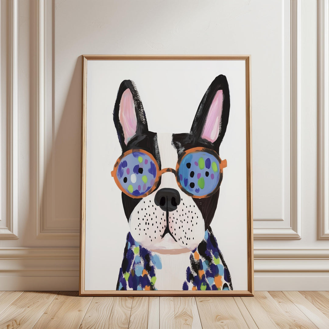 Colorful Dog Of 23 Animal Playful Art Printable Wall Art Bundle