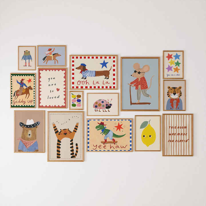 100 Boys Girls Toddler Bedroom Printable Wall Art Bundle