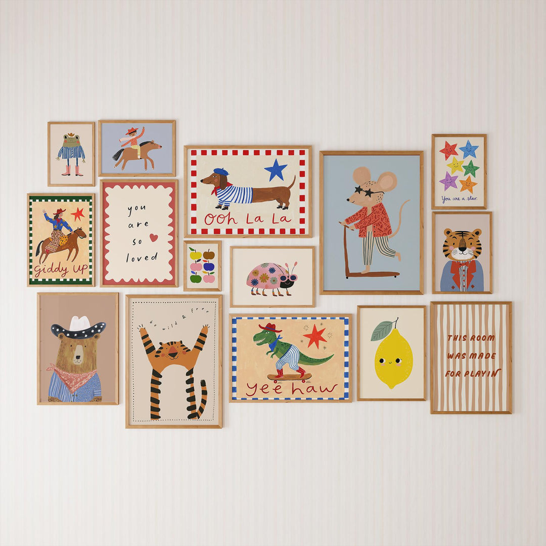 100 Boys Girls Toddler Bedroom Printable Wall Art Bundle
