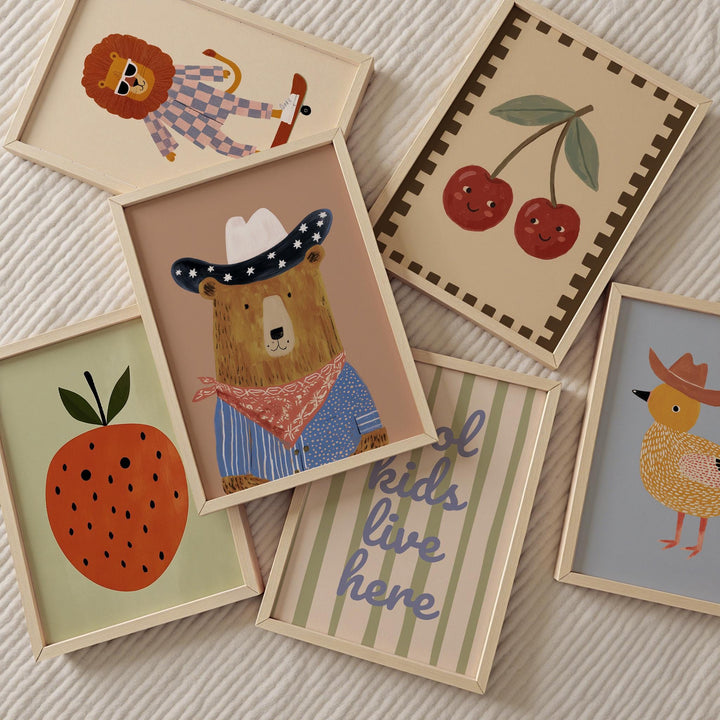 100 Boys Girls Toddler Bedroom Printable Wall Art Bundle