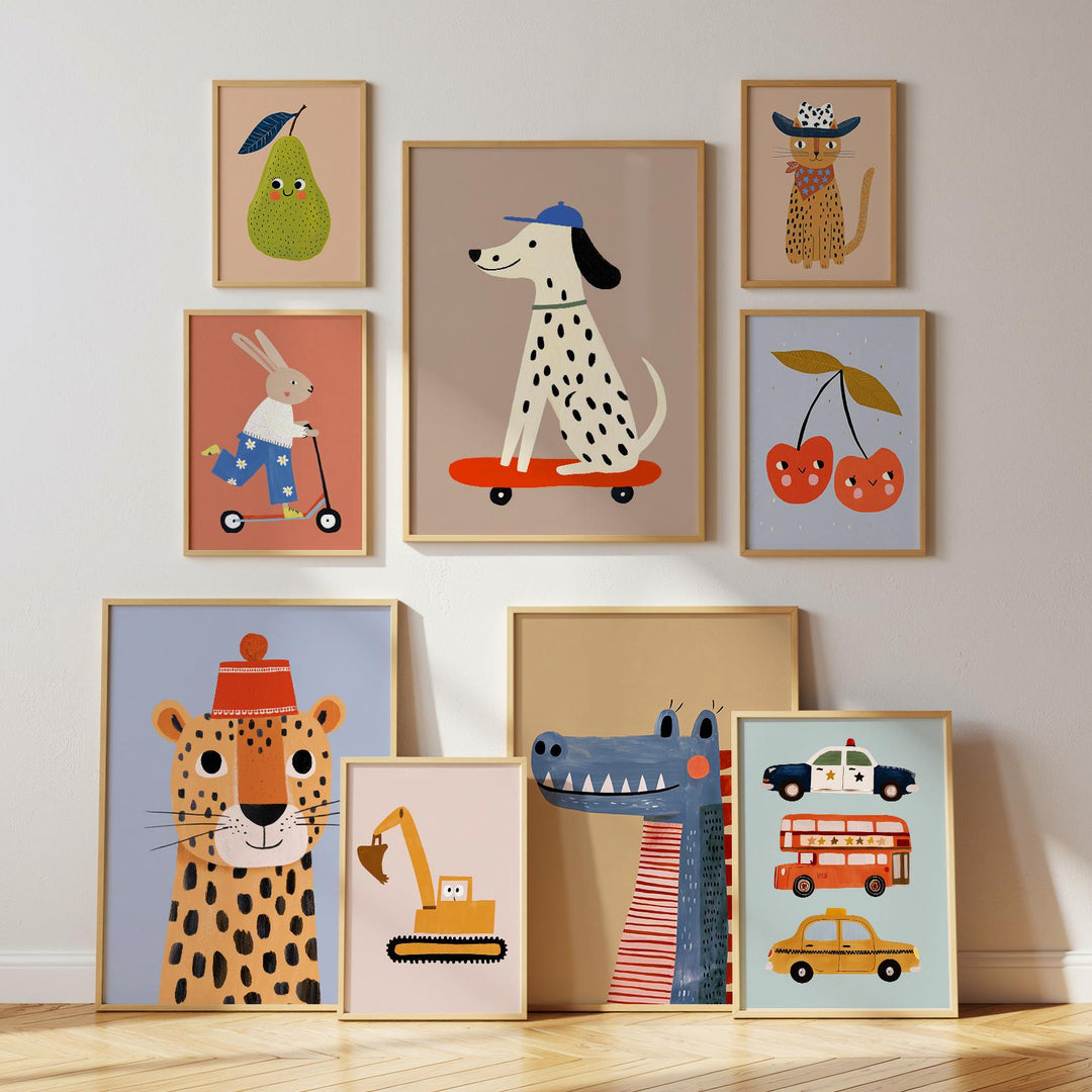 100 Boys Girls Toddler Bedroom Printable Wall Art Bundle