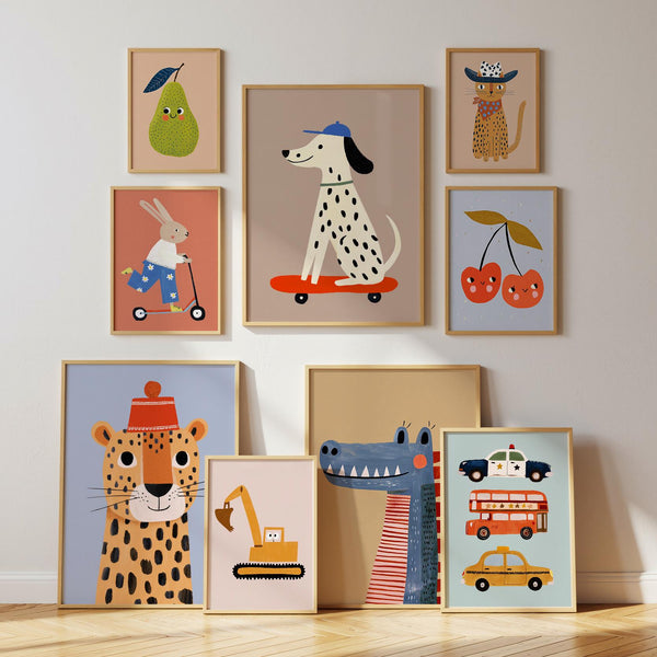 100 Boys Girls Toddler Bedroom Printable Wall Art Bundle