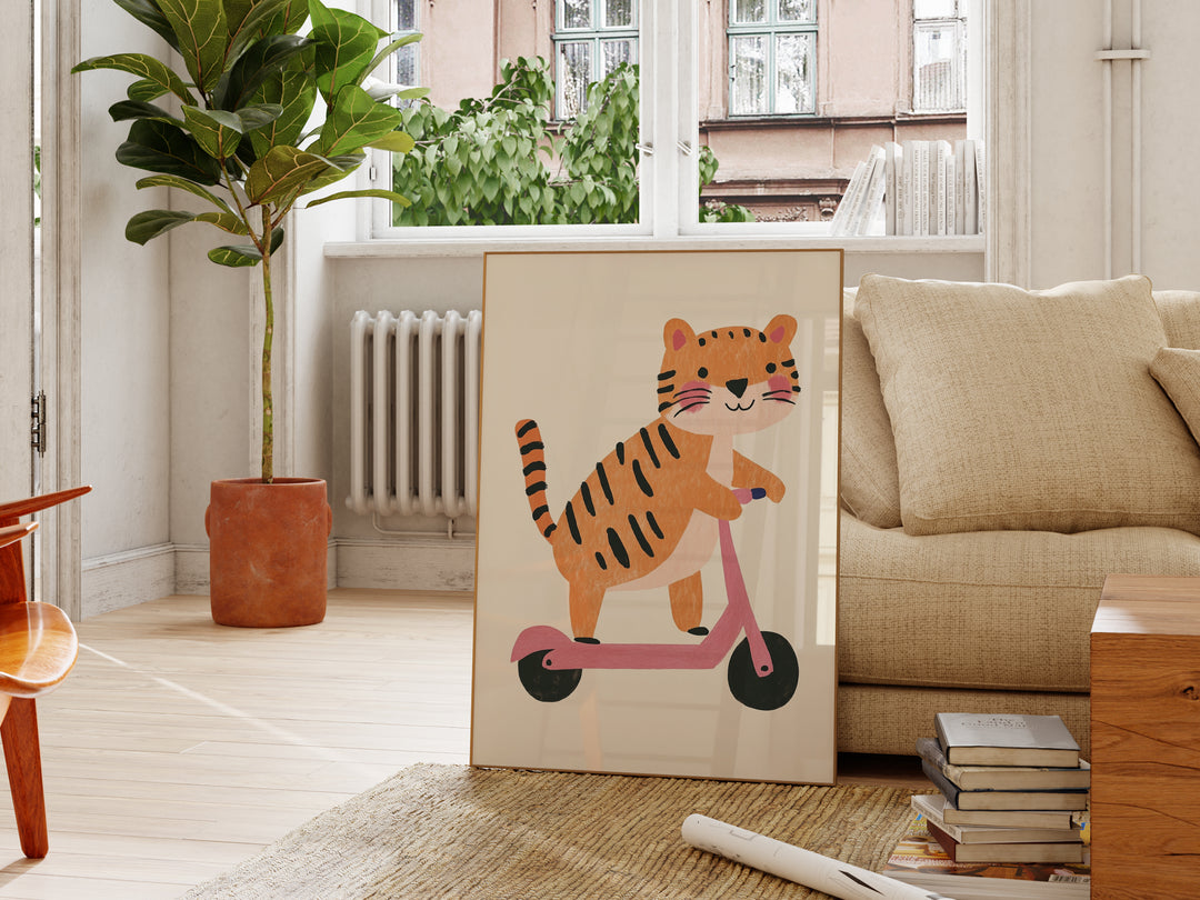 Pastel Tiger