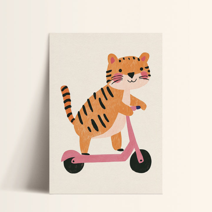 Pastel Tiger